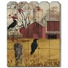 "Autumn Gold" by Billy Jacobs; Printed Wall Art on a Wood Picket Fence