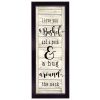 "Hug Around the Neck" By Cindy Jacobs; Printed Wall Art; Ready To Hang Framed Poster; Black Frame
