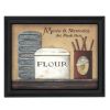 "Meals and Memories" By Pam Britton; Printed Wall Art; Ready To Hang Framed Poster; Black Frame