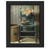 "This Old Chair" By Susan Boyer; Printed Wall Art; Ready To Hang Framed Poster; Black Frame
