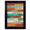 "A New Day" By Marla Rae; Printed Wall Art; Ready To Hang Framed Poster; Black Frame