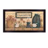 "It's Always Good to Be Home" By Mary June; Printed Wall Art; Ready To Hang Framed Poster; Black Frame