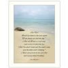 "Sea Fever" By Trendy Decor4U; Printed Wall Art; Ready To Hang Framed Poster; White Frame