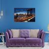 Oppidan Home &quot;Evening on the Manhattan Bridge&quot; Acrylic Wall Art (32&quot;H x 48&quot;W)