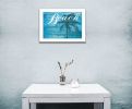 "Take Me There" By Cindy Jacobs; Printed Wall Art; Ready To Hang Framed Poster; White Frame