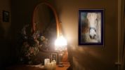 "Old Gray Mare" By Robin-Lee Vieira; Printed Wall Art; Ready To Hang Framed Poster; Black Frame