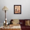 "Give Us This Day" By Mary June; Printed Wall Art; Ready To Hang Framed Poster; Black Frame