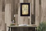 "Nana Says" By Susan Ball; Printed Wall Art; Ready To Hang Framed Poster; Black Frame