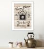 "Time for Friends" by Millwork Engineering; Ready to Hang Framed Print; White Frame