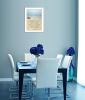 "Sea Fever" By Trendy Decor4U; Printed Wall Art; Ready To Hang Framed Poster; White Frame