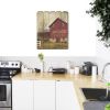 "Antique Barn" by Billy Jacobs; Printed Wall Art on a Wood Picket Fence