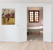 "Autumn Gold" by Billy Jacobs; Printed Wall Art on a Wood Picket Fence
