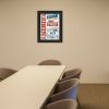"America - Land of the Free" By Marla Rae; Printed Wall Art; Ready To Hang Framed Poster; Black Frame