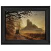 "Sunday Morning" By Lori Deiter; Printed Wall Art; Ready To Hang Framed Poster; Black Frame