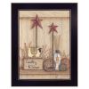 "Country Kitchen" By Mary June; Printed Wall Art; Ready To Hang Framed Poster; Black Frame