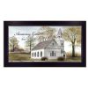 "Amazing Grace" By Billy Jacobs; Printed Wall Art; Ready To Hang Framed Poster; Black Frame