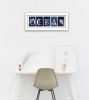 "Ocean" By Robin-Lee Vieira; Printed Wall Art; Ready To Hang Framed Poster; White Frame
