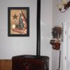 "God and Country" By Billy Jacobs; Printed Wall Art; Ready To Hang Framed Poster; Black Frame